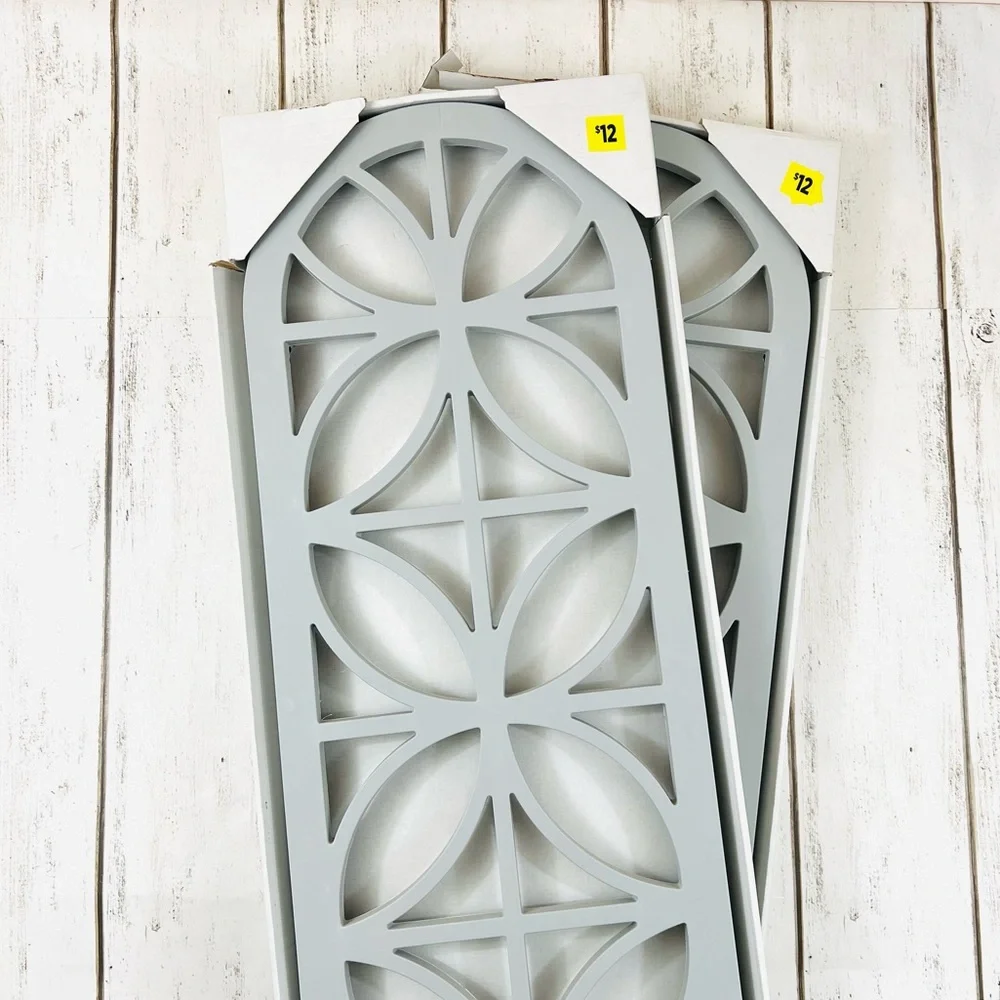 Modern Gray Decorative Wall Panel Home Wall Decor Plastic